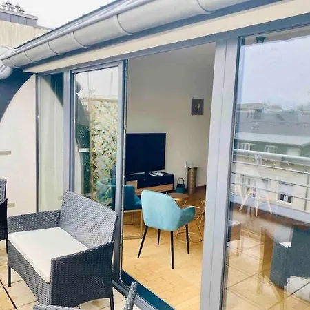 Apartamento Penthouse 2 Bedrooms With Terrace & Free Parking Luxemburgo